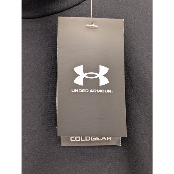 NWT Under Armour Men's ColdGear OG Mock Long Sleeve in Black sz XL - Picture 5 of 8